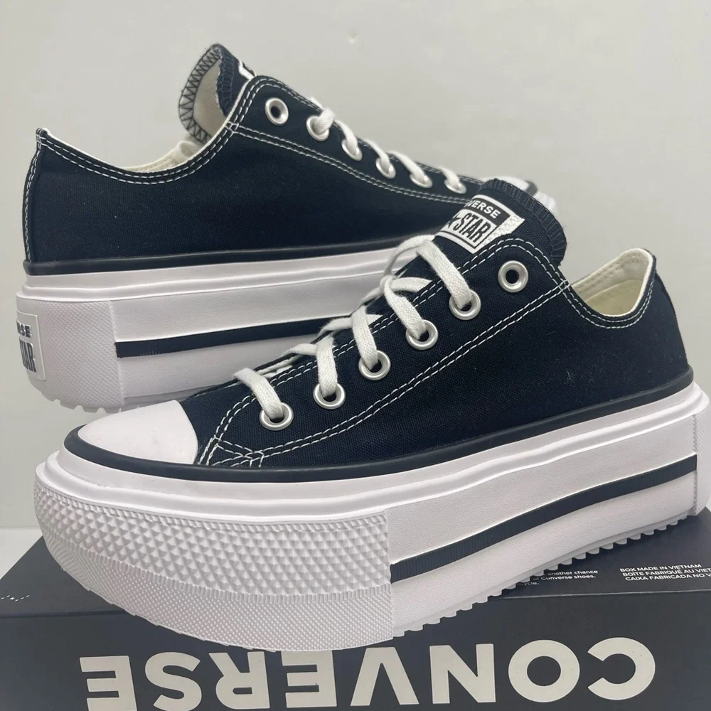 Converse WMNS Chuck Taylor All Star Lift Double Stack Platform Canvas Sneakers